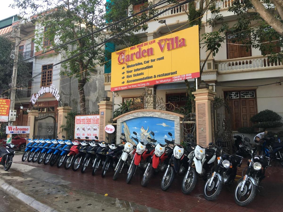 הא גיאנג Garden Villa Homestay And Tour Motorbike&Car For Rent מראה חיצוני תמונה