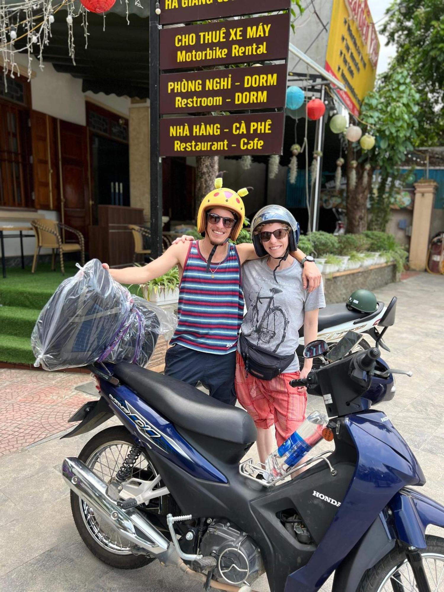 הא גיאנג Garden Villa Homestay And Tour Motorbike&Car For Rent מראה חיצוני תמונה