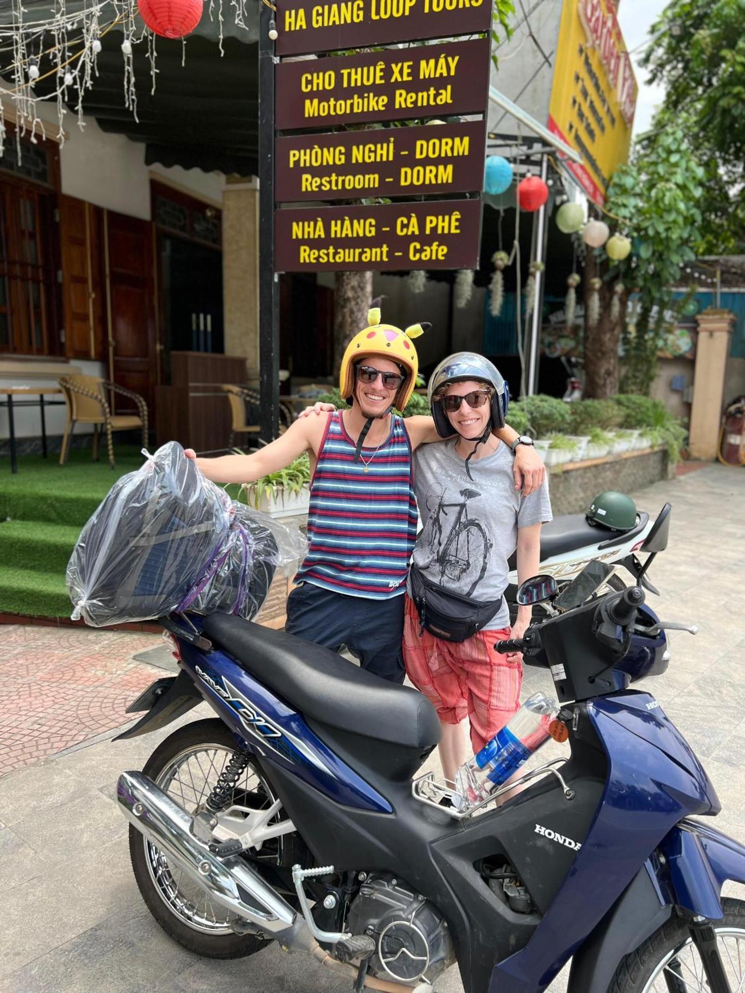 הא גיאנג Garden Villa Homestay And Tour Motorbike&Car For Rent מראה חיצוני תמונה