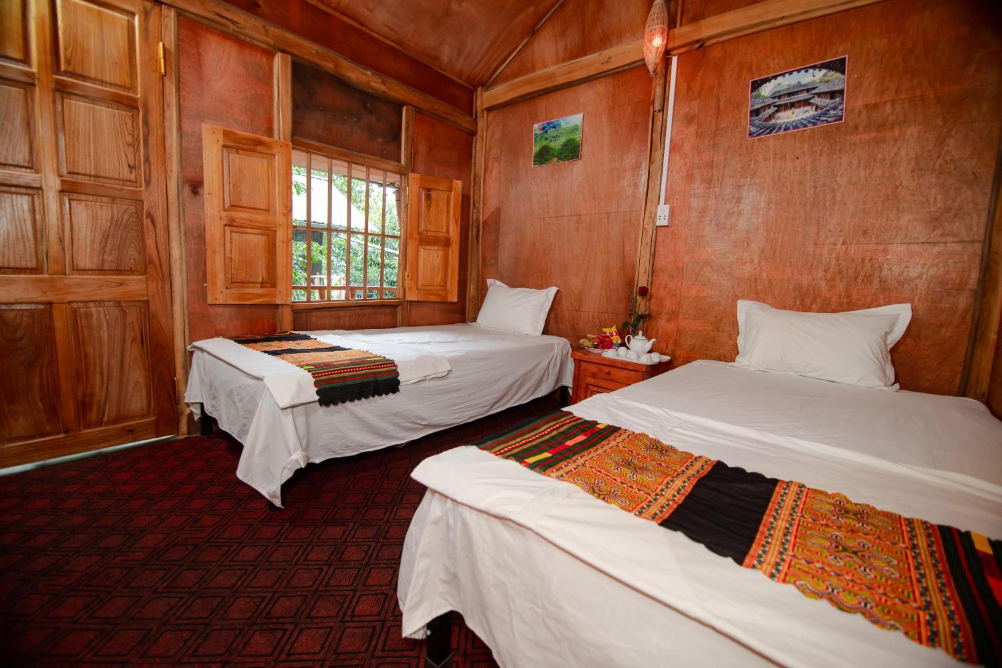 הא גיאנג Garden Villa Homestay And Tour Motorbike&Car For Rent חדר תמונה