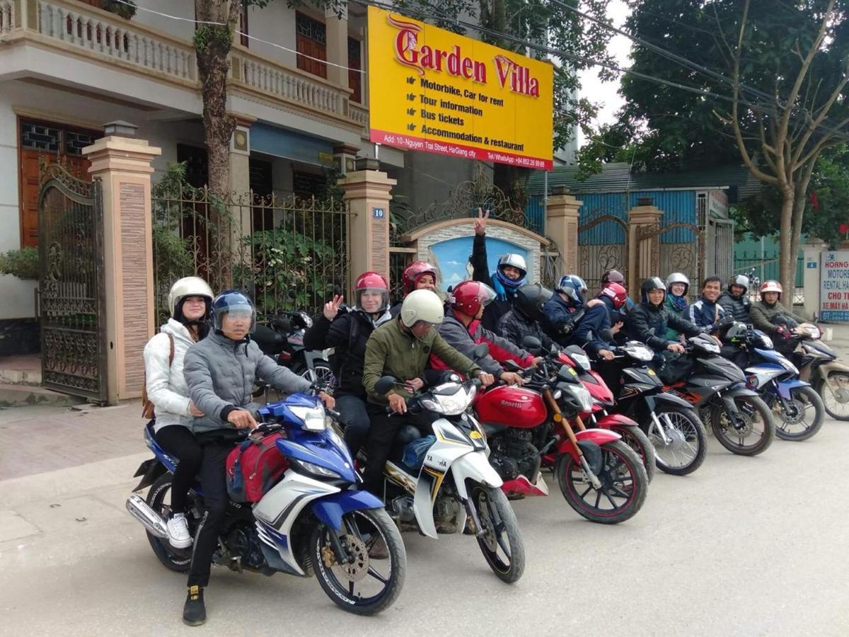 הא גיאנג Garden Villa Homestay And Tour Motorbike&Car For Rent מראה חיצוני תמונה